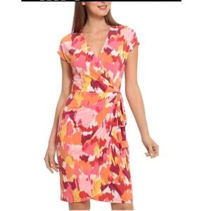 NWT Maggy London Belted Wrap Dress W/ V-neckline Size 20W